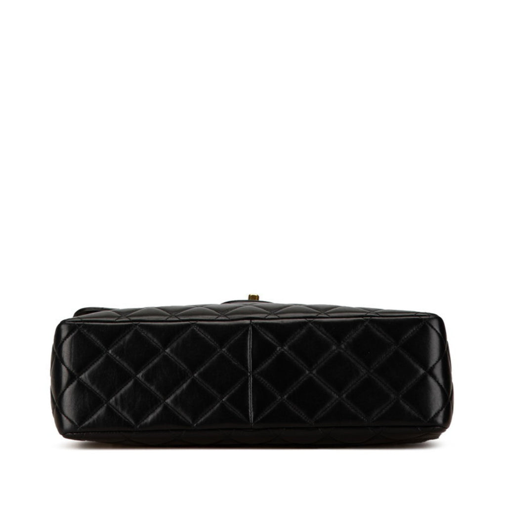 Vintage Classic Single Flap Bag Quilted Lambskin Jumbo