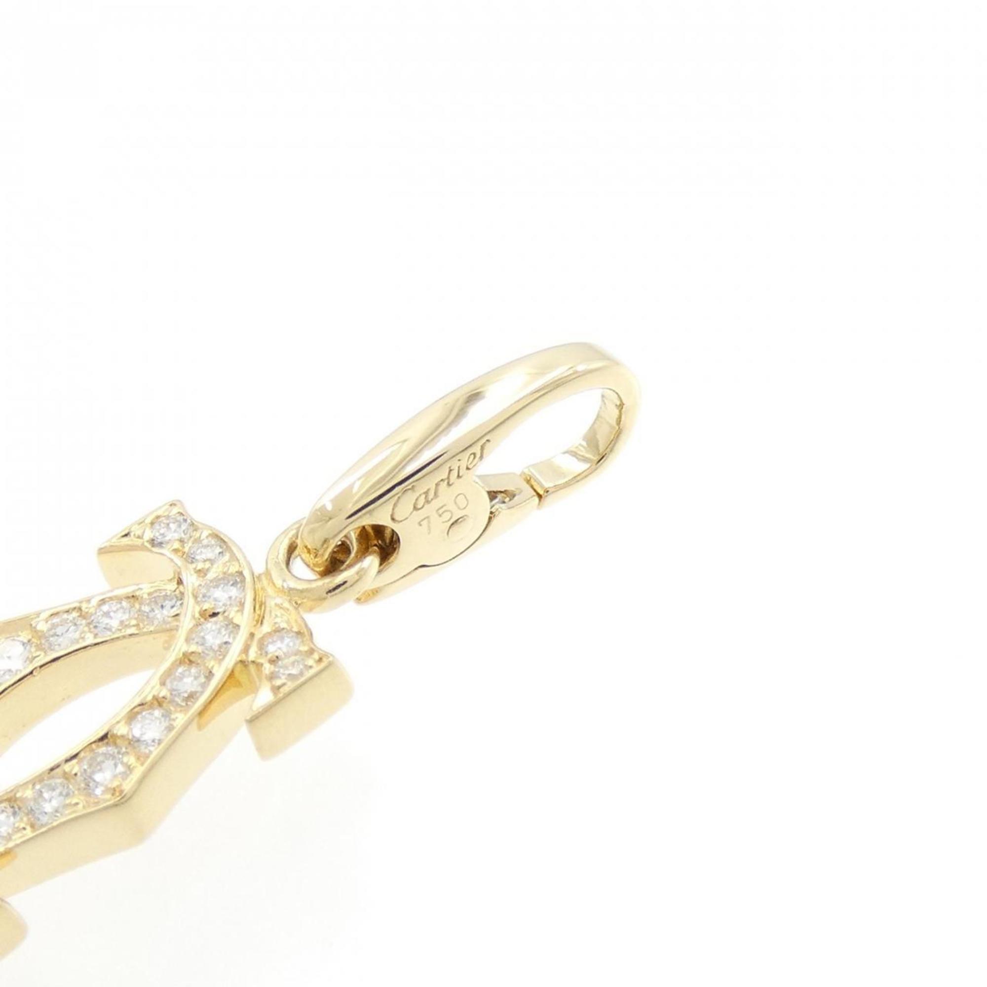 2C Charm Necklace 18K Yellow Gold