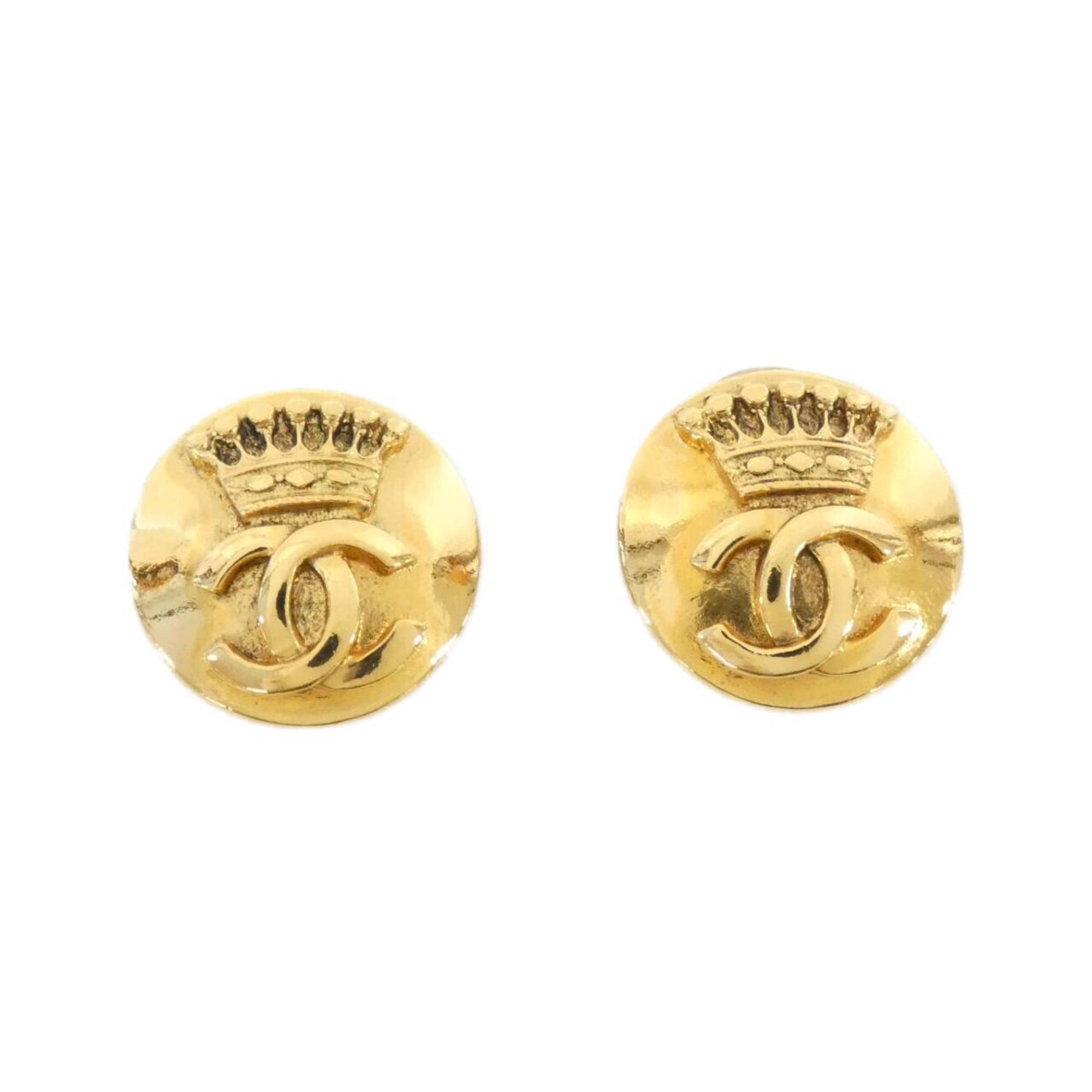 Earrings Gold-Tone Metal