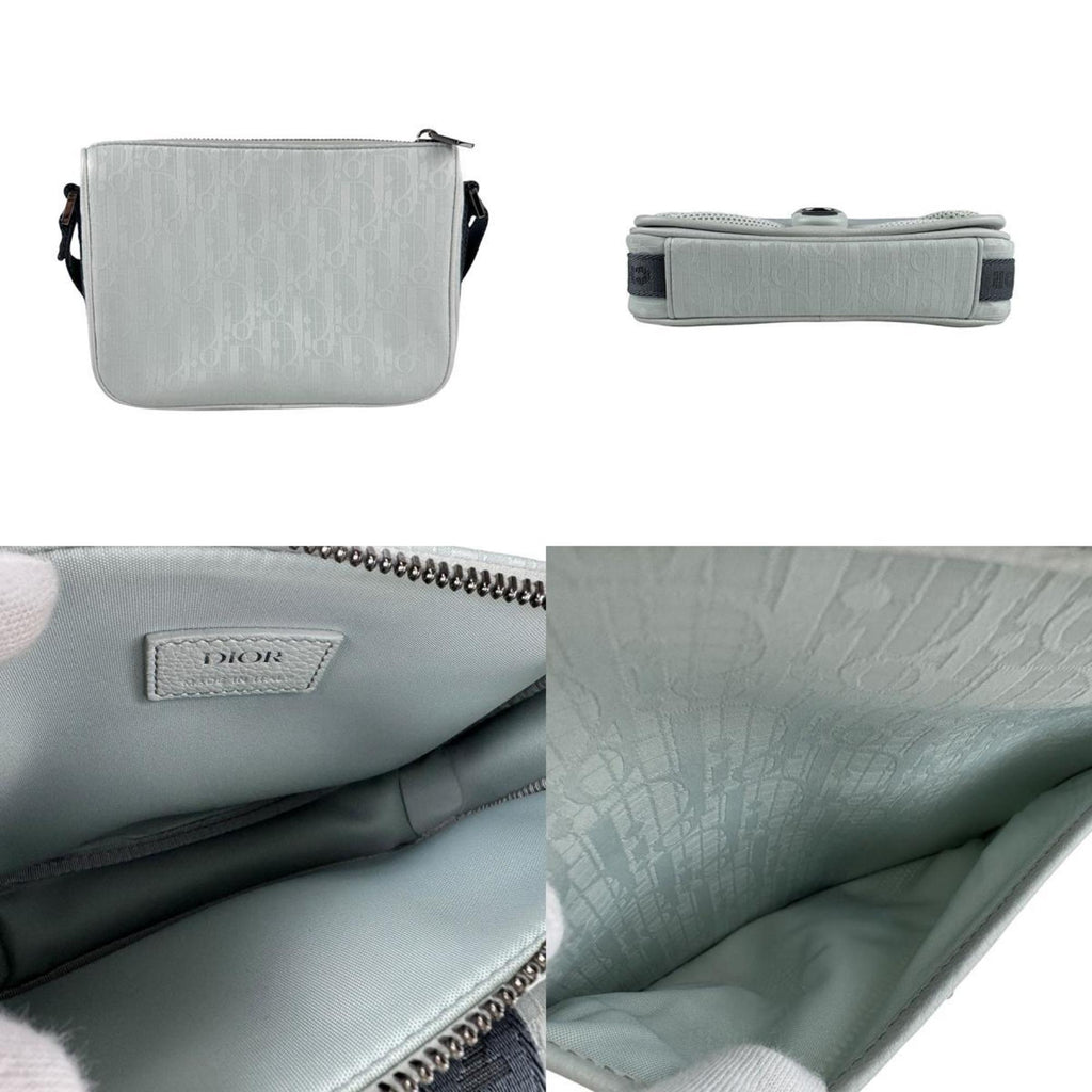 30 Montaigne Flap Bag Oblique Canvas