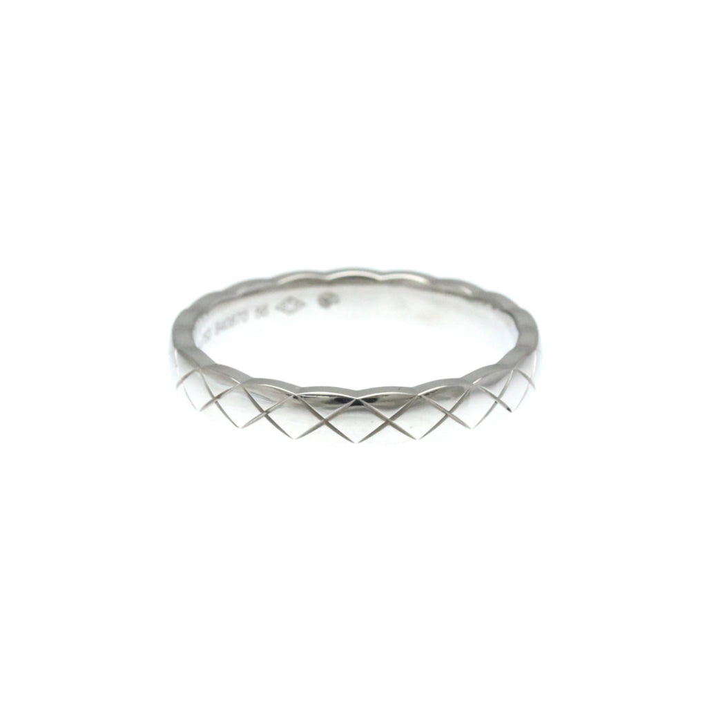 Coco Crush Ring 18K White Gold Mini
