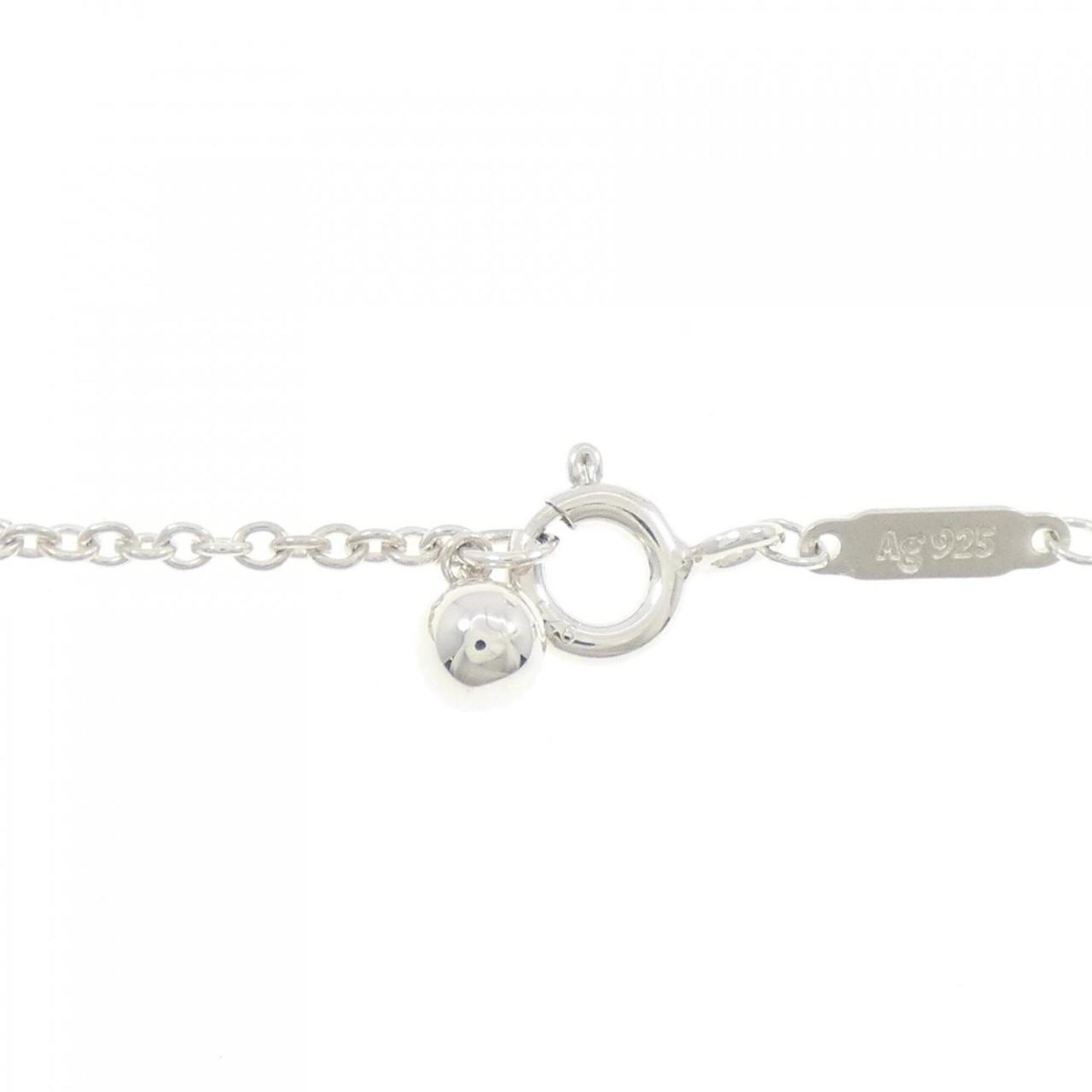 Ball Pendant Necklace Sterling Silver