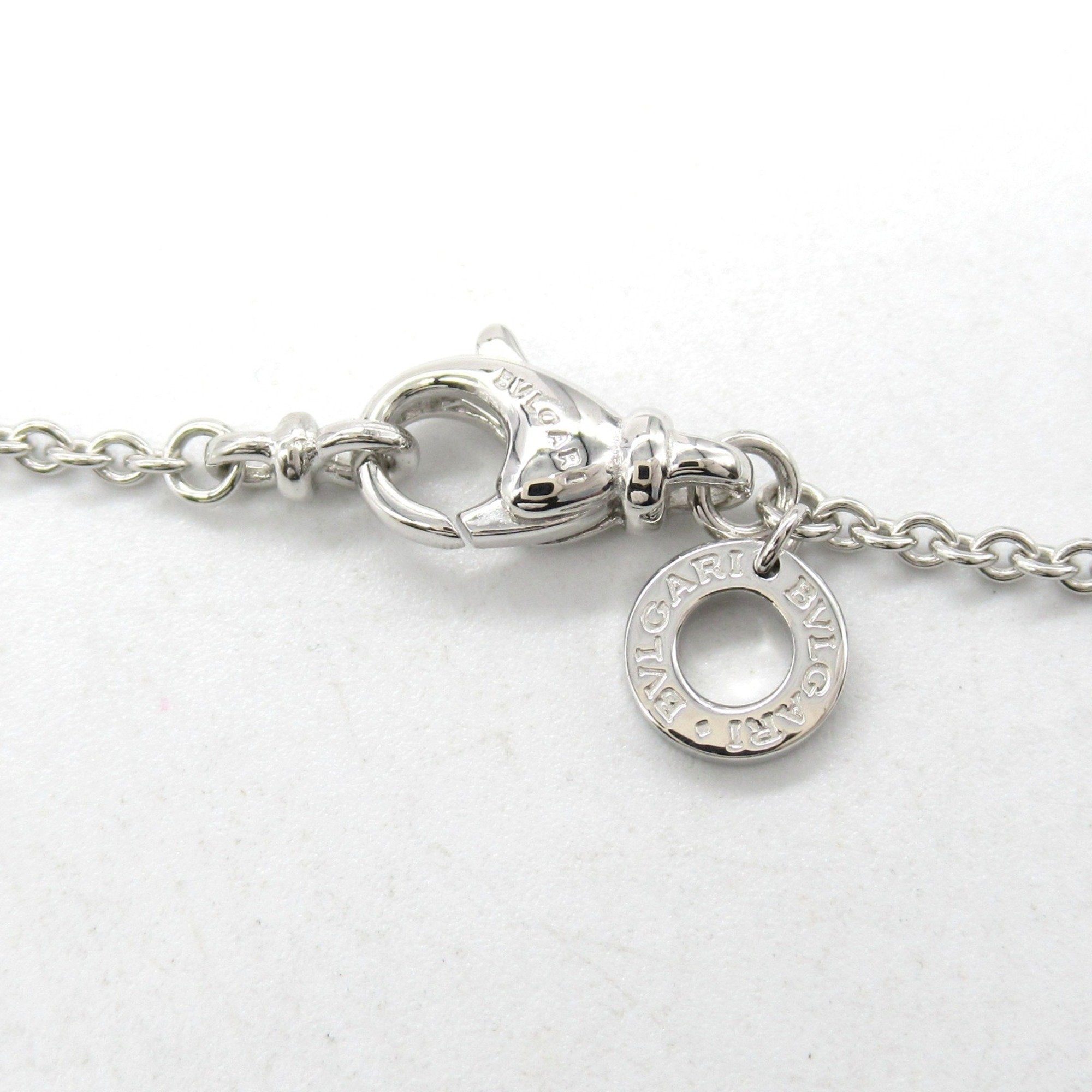 B.Zero1 Pendant Necklace 18K White Gold