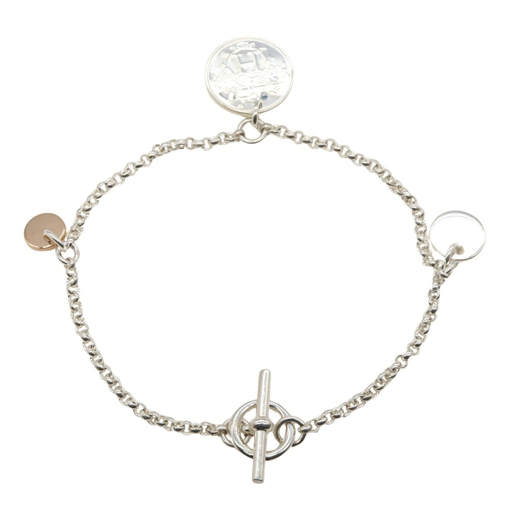 Bracelet 18K Rose Gold and Sterling Silver