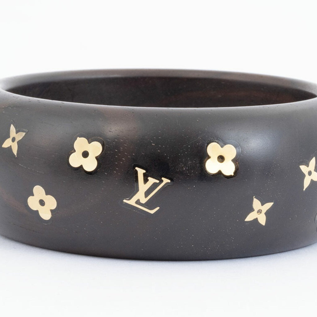 Sylvania Bangle Wood Dark Brown Bracelet