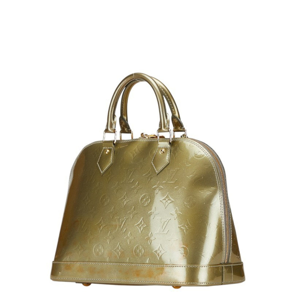 Alma Handbag Monogram Vernis PM