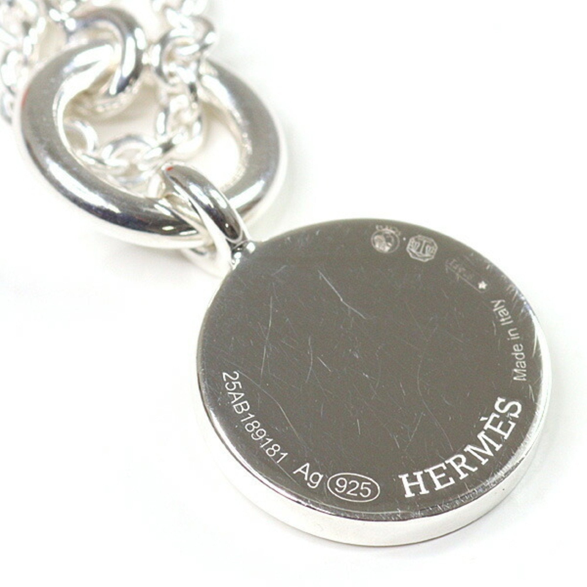Sellier Pendant Necklace Sterling Silver
