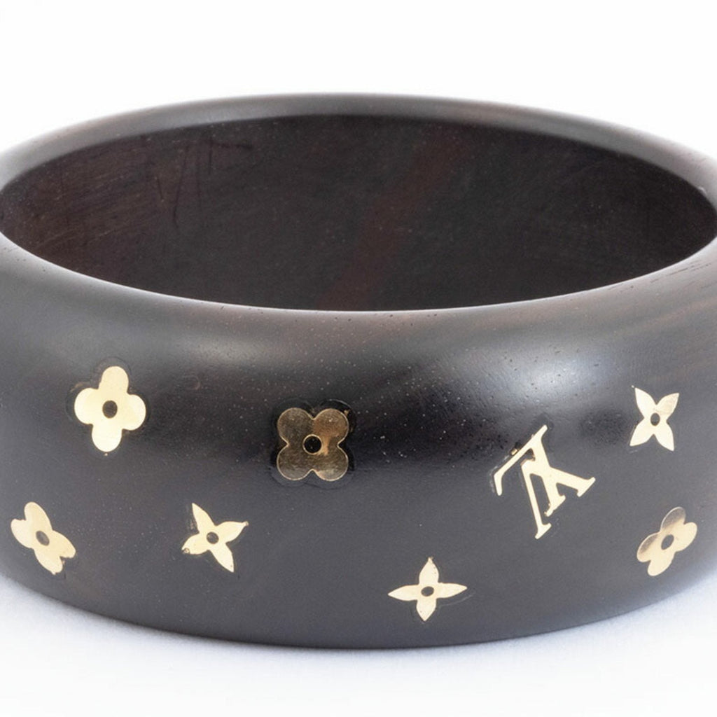 Sylvania Bangle Wood Dark Brown Bracelet