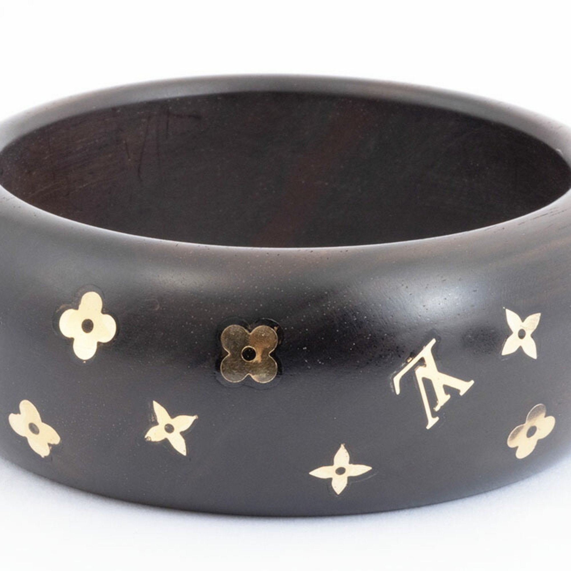 Sylvania Bangle Wood Dark Brown Bracelet