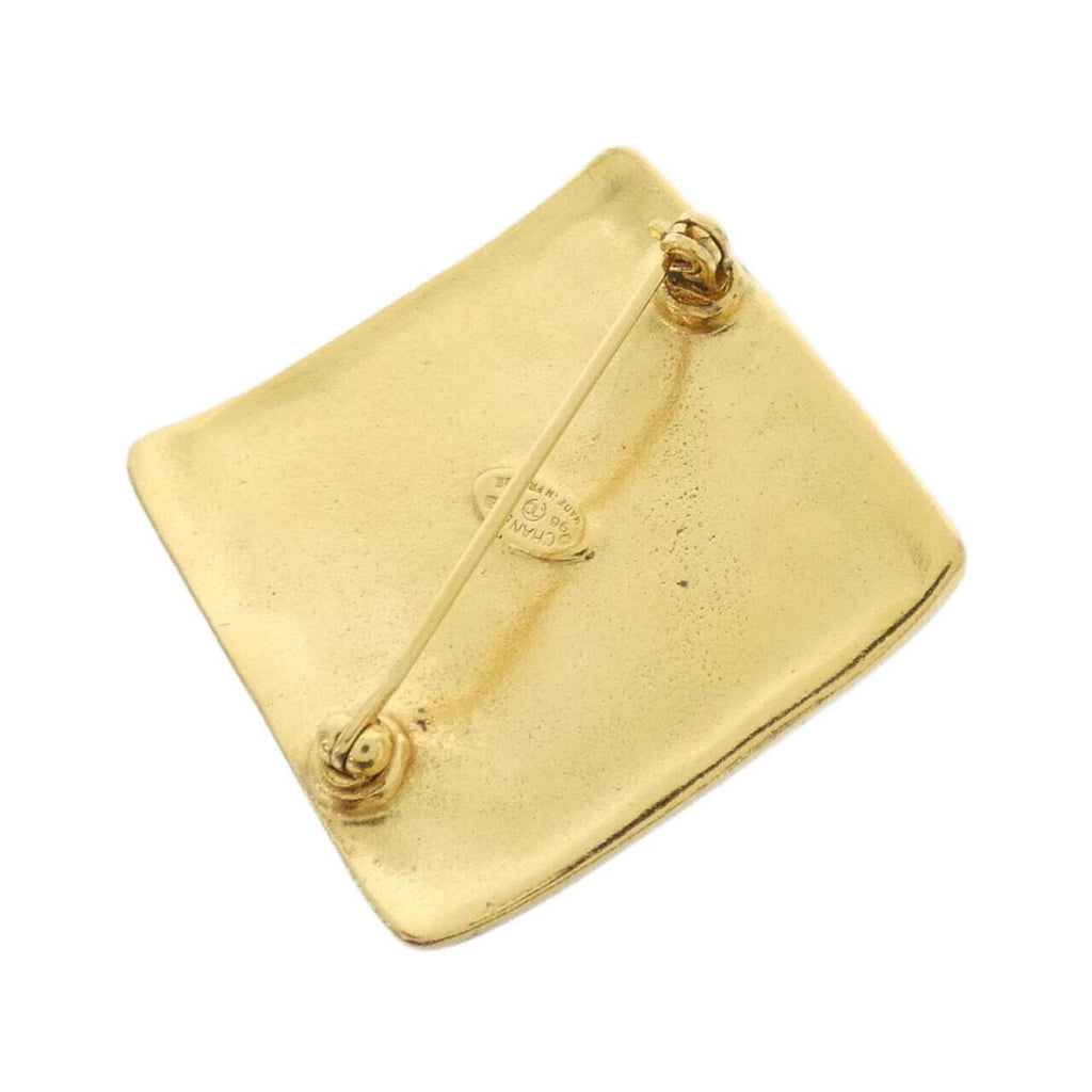 Brooch Gold-Tone Metal