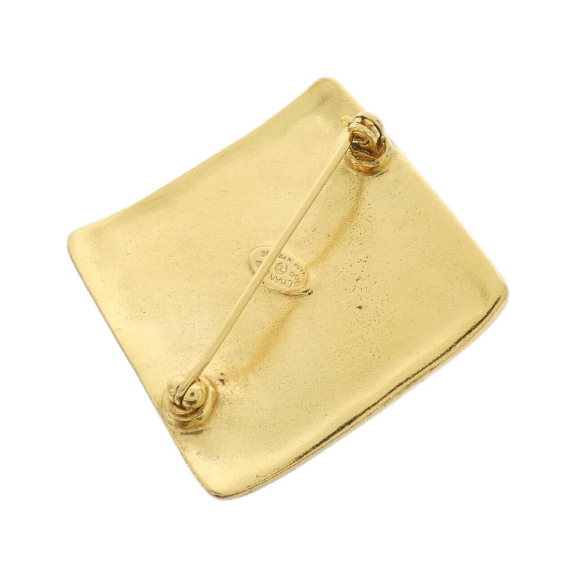 Brooch Gold-Tone Metal