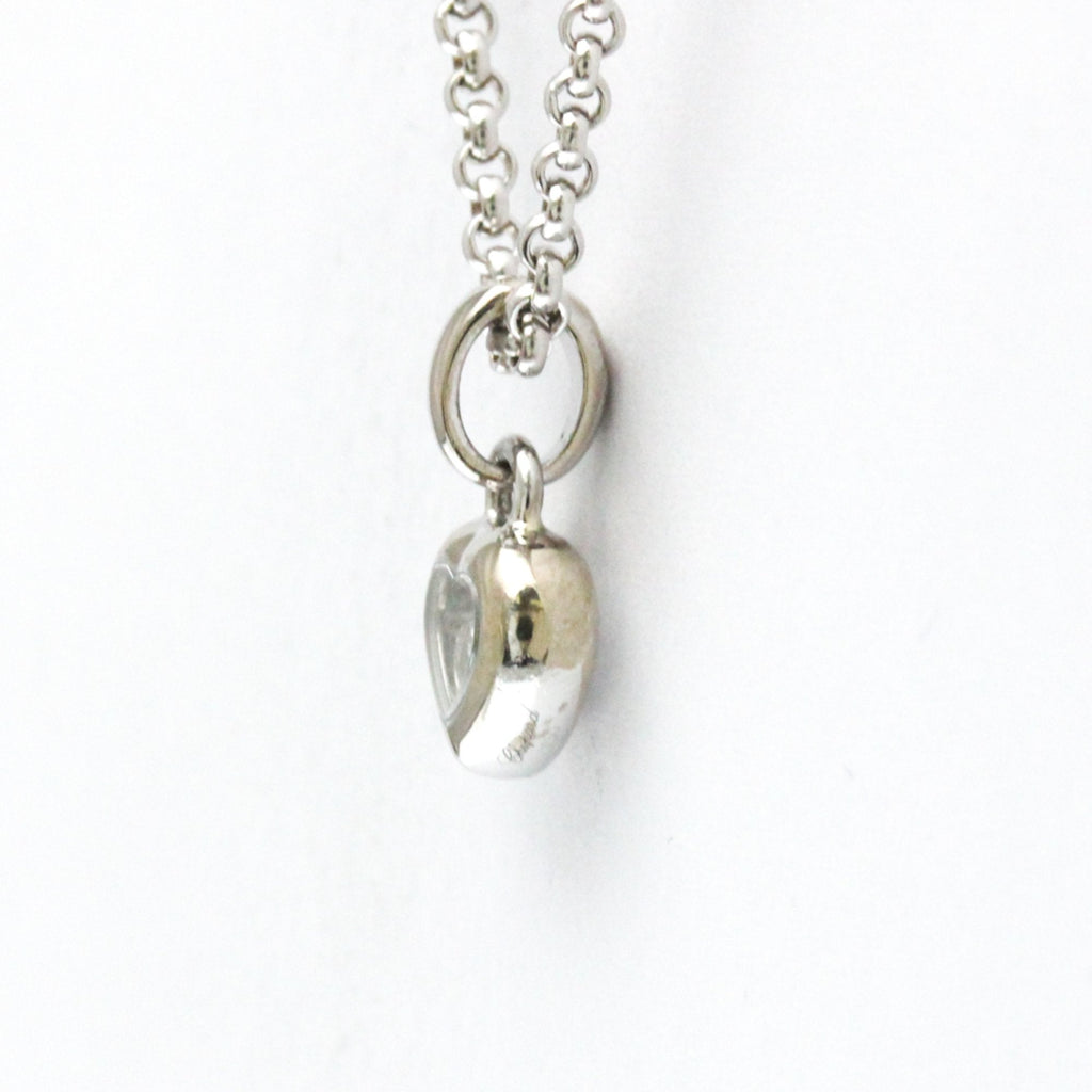 Pendant Necklace 18K White Gold With Diamond