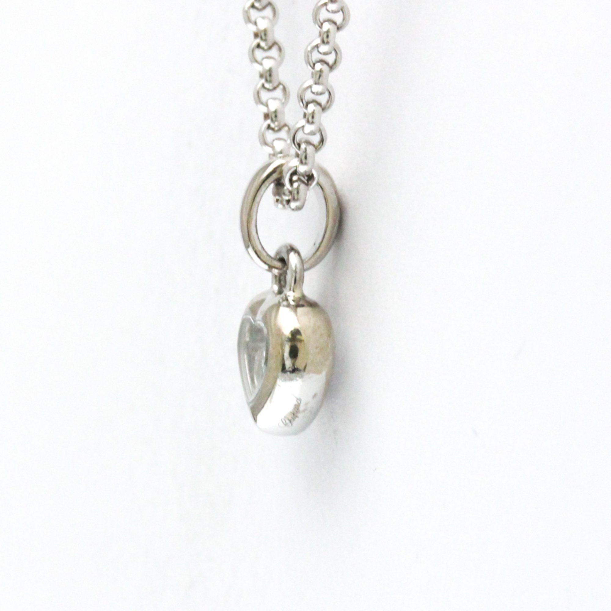 Pendant Necklace 18K White Gold With Diamond