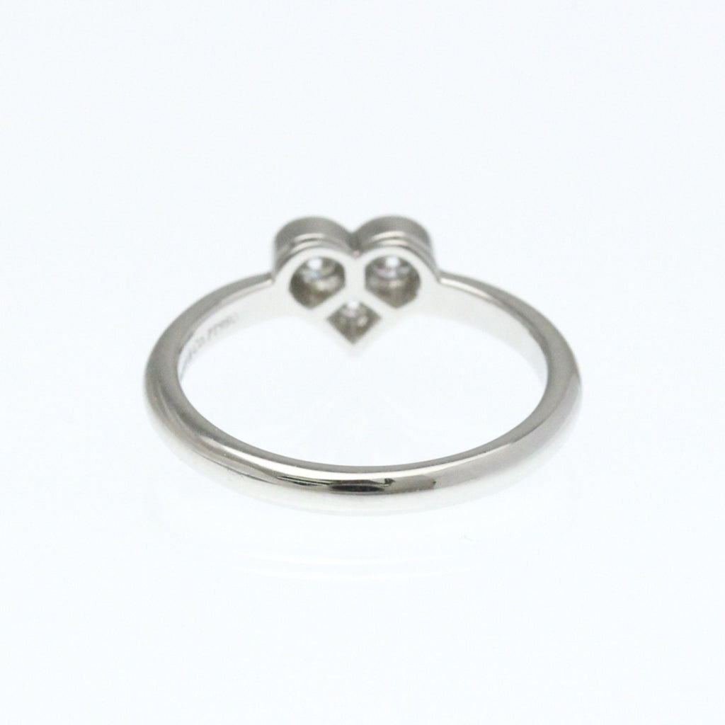 Sentimental Heart Ring Platinum with Diamond