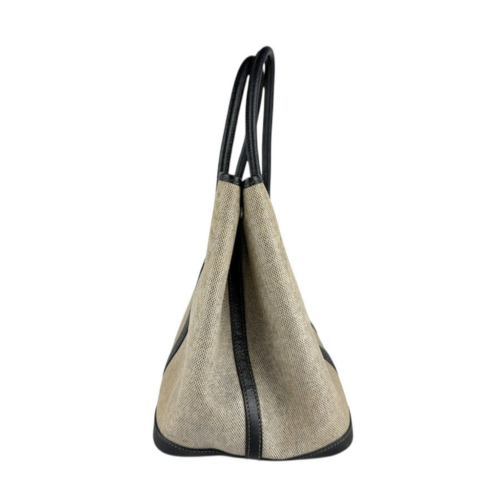 Garden Party Tote Toile and Leather 36