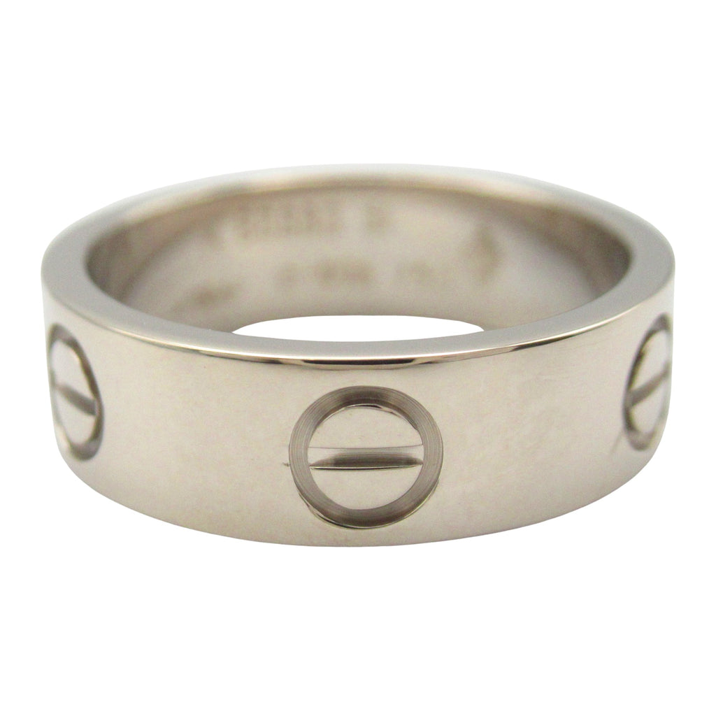 Love Ring 18K White Gold