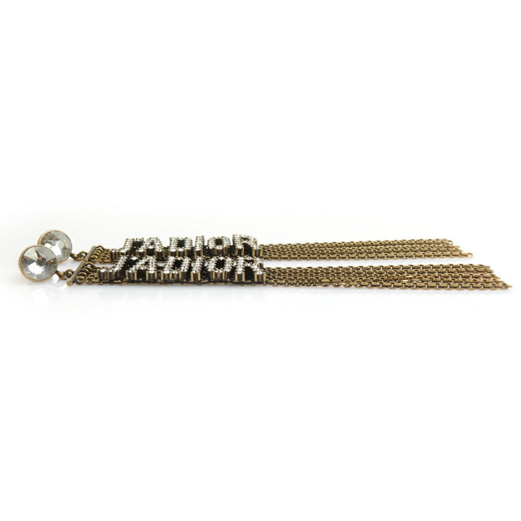 Earrings Gold-Tone Metal