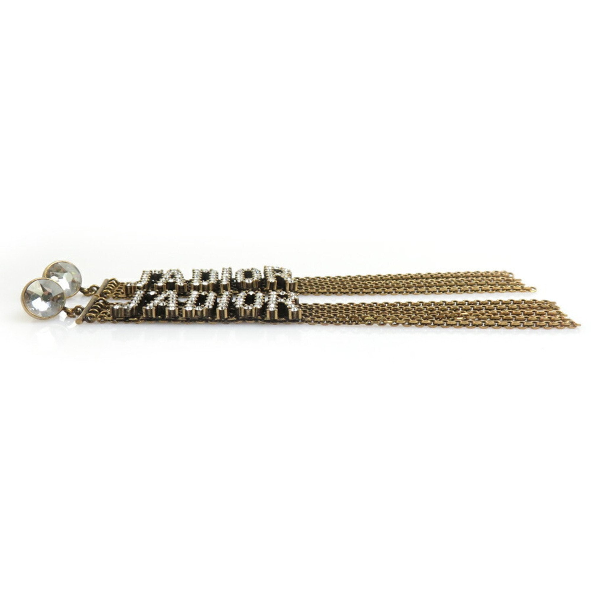 Earrings Gold-Tone Metal