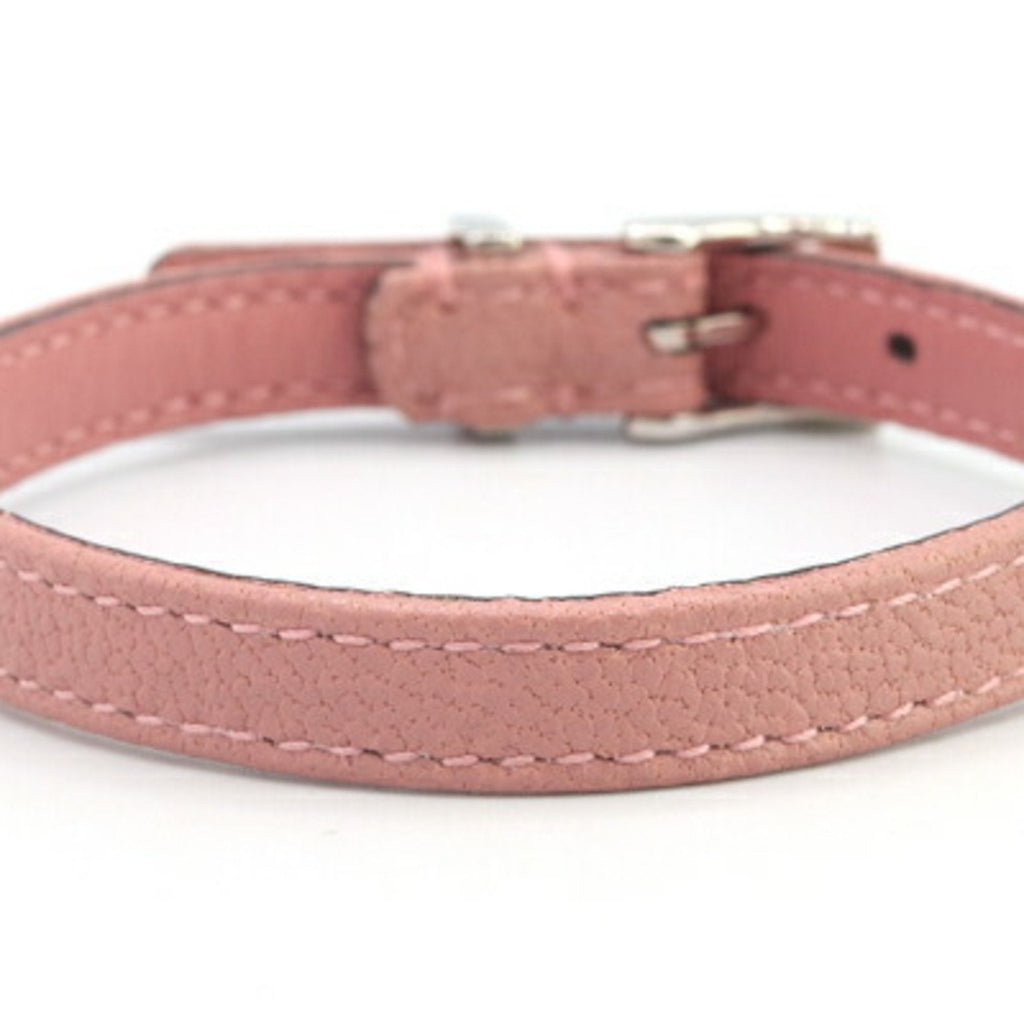 Double G Bracelet Pink Leather