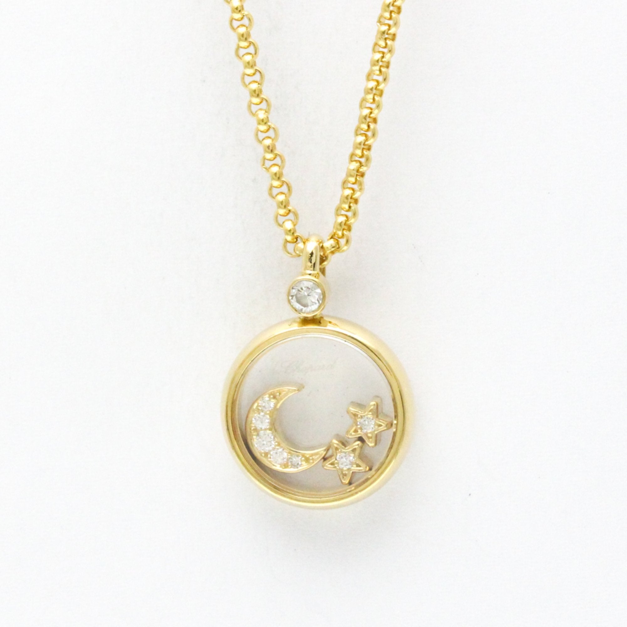 Pendant Necklace 18K Yellow Gold with Diamond