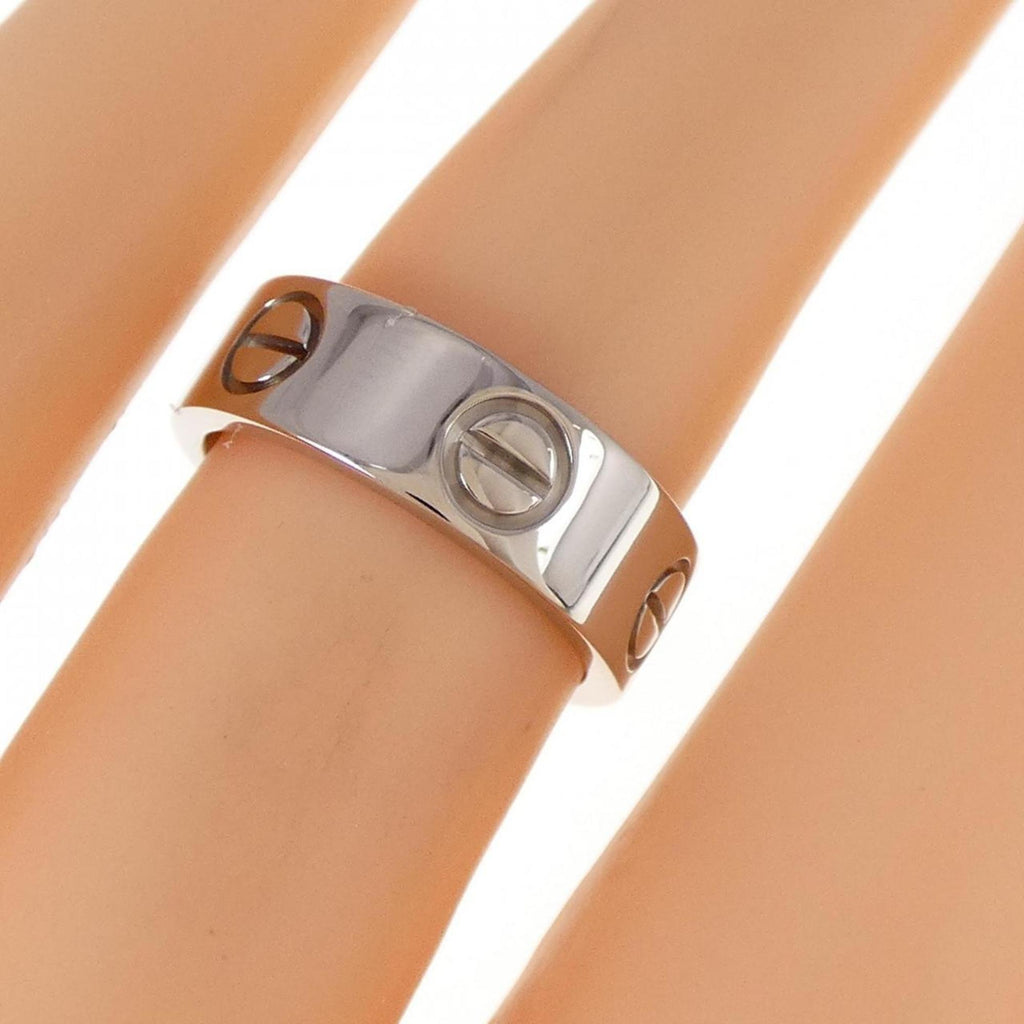 Love Ring 18K White Gold