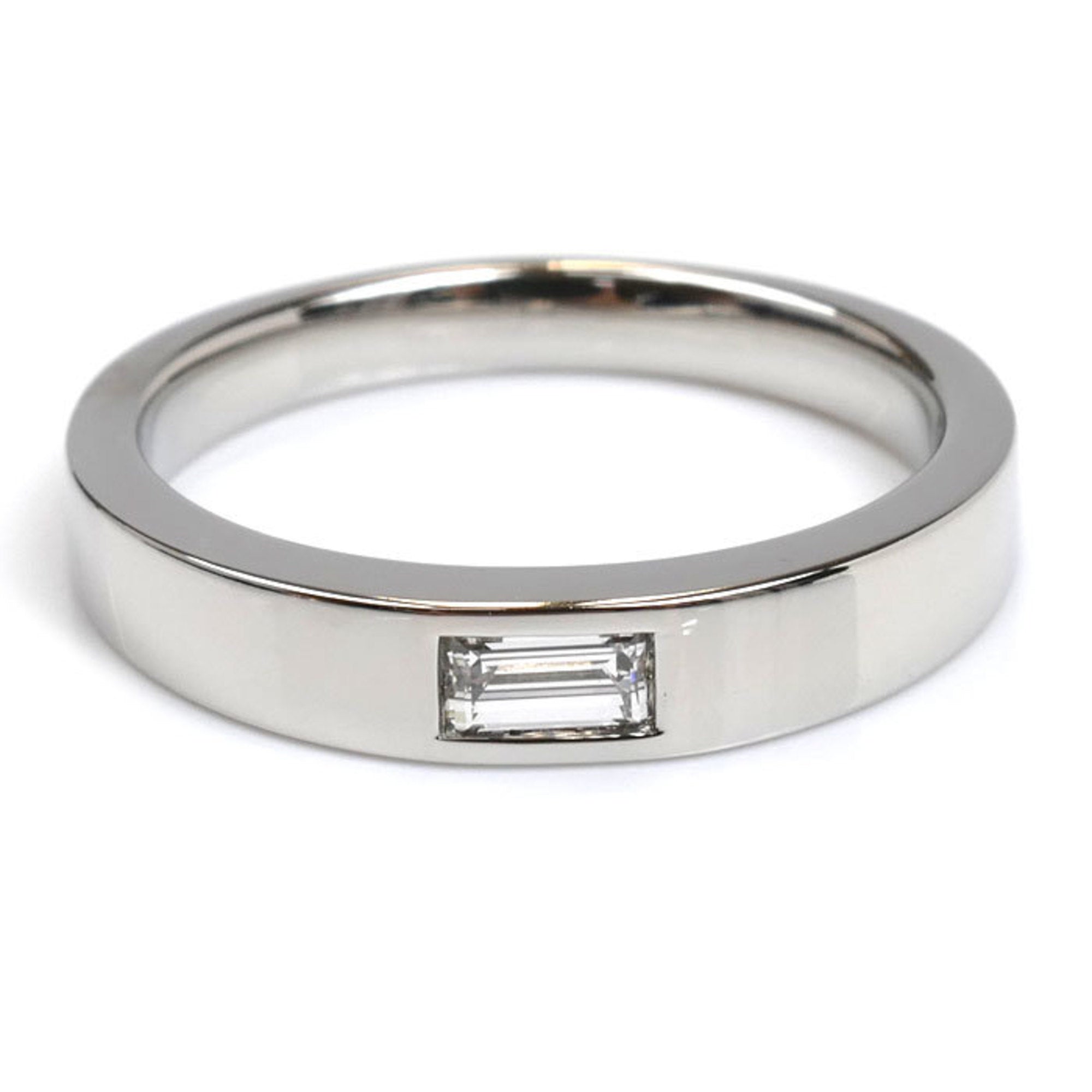 Band Ring Platinum With Diamond