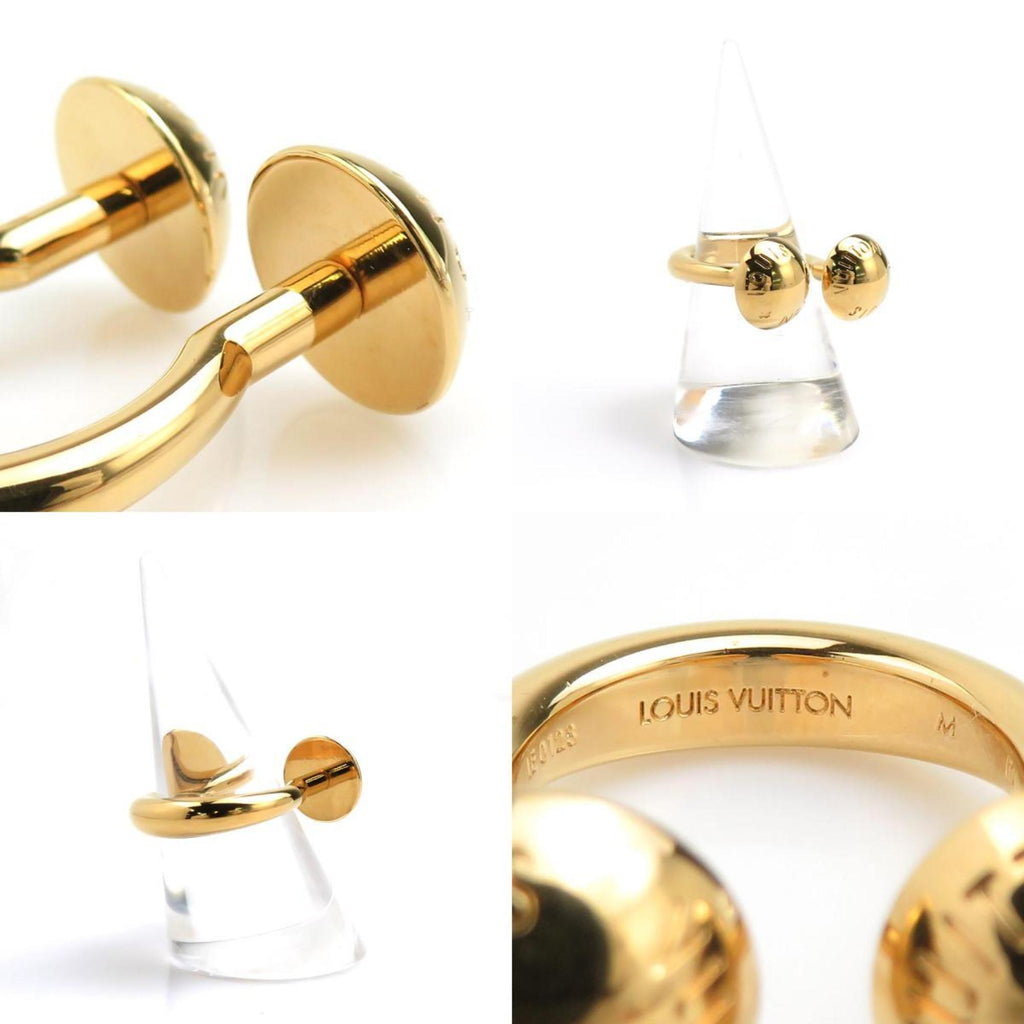 Berg Stud Band Ring Metal Gold