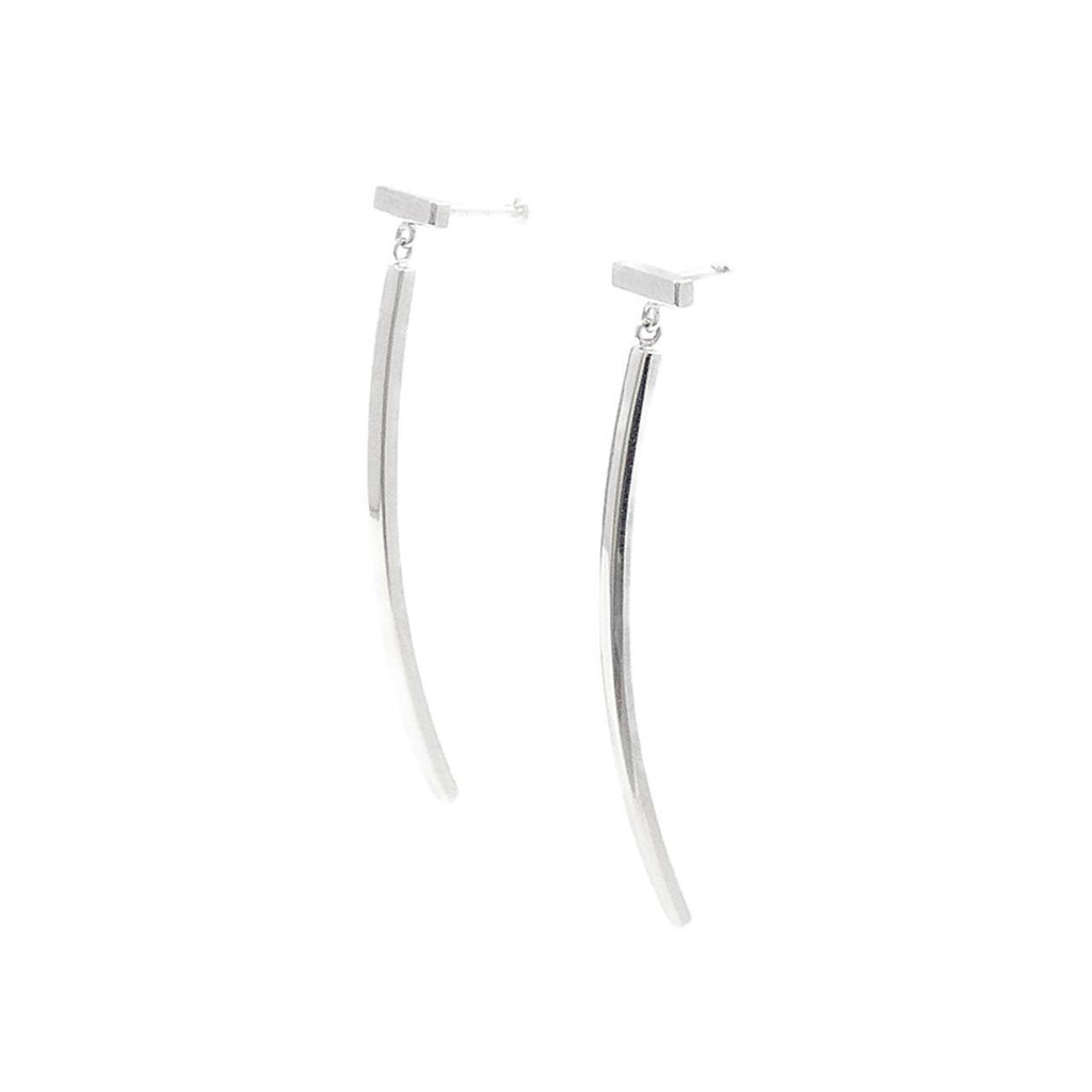 Earrings 18K White Gold