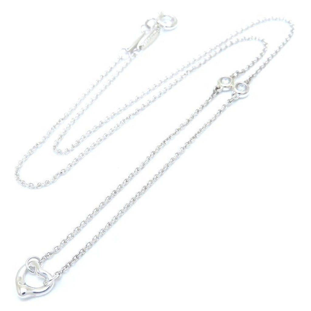 Elsa Peretti Pendant Necklace Sterling Silver 6.3mm