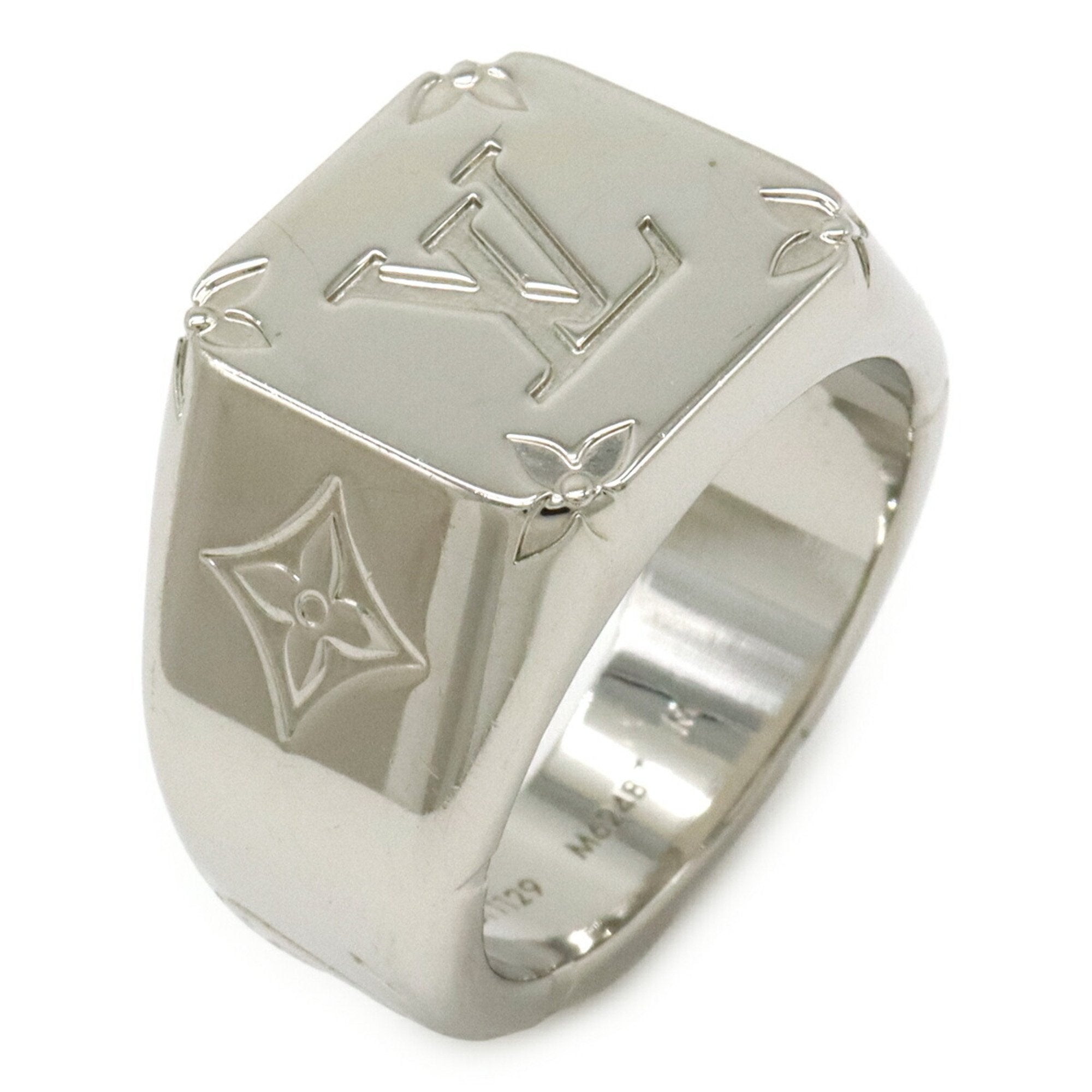 Signet Ring Metal Silver Medium