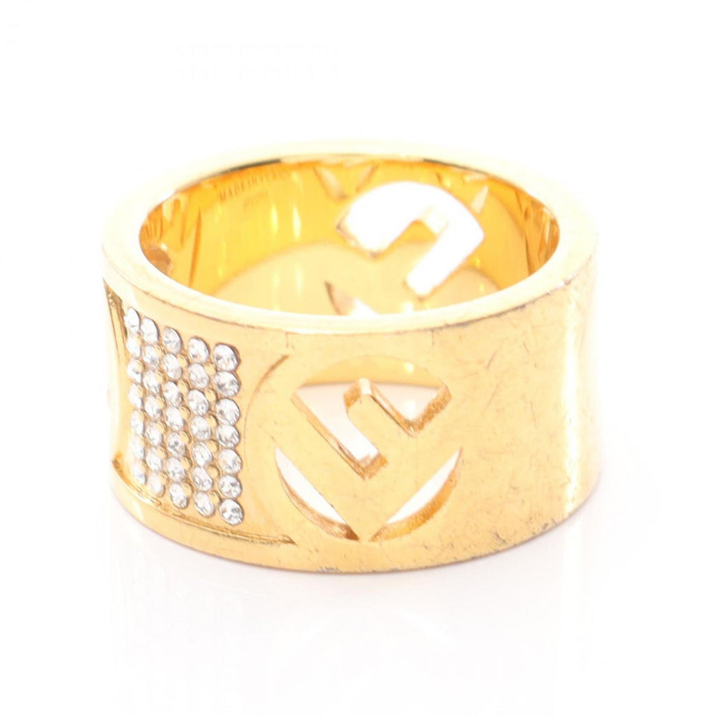 Ring Gold with Rhinestone