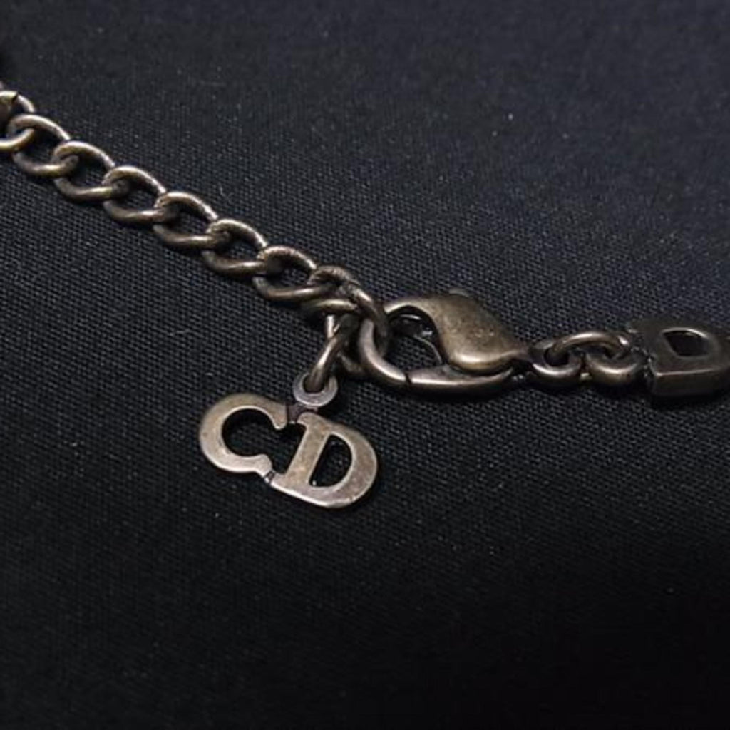 Charm Bracelet Metal Bronze and Green Mistletoe