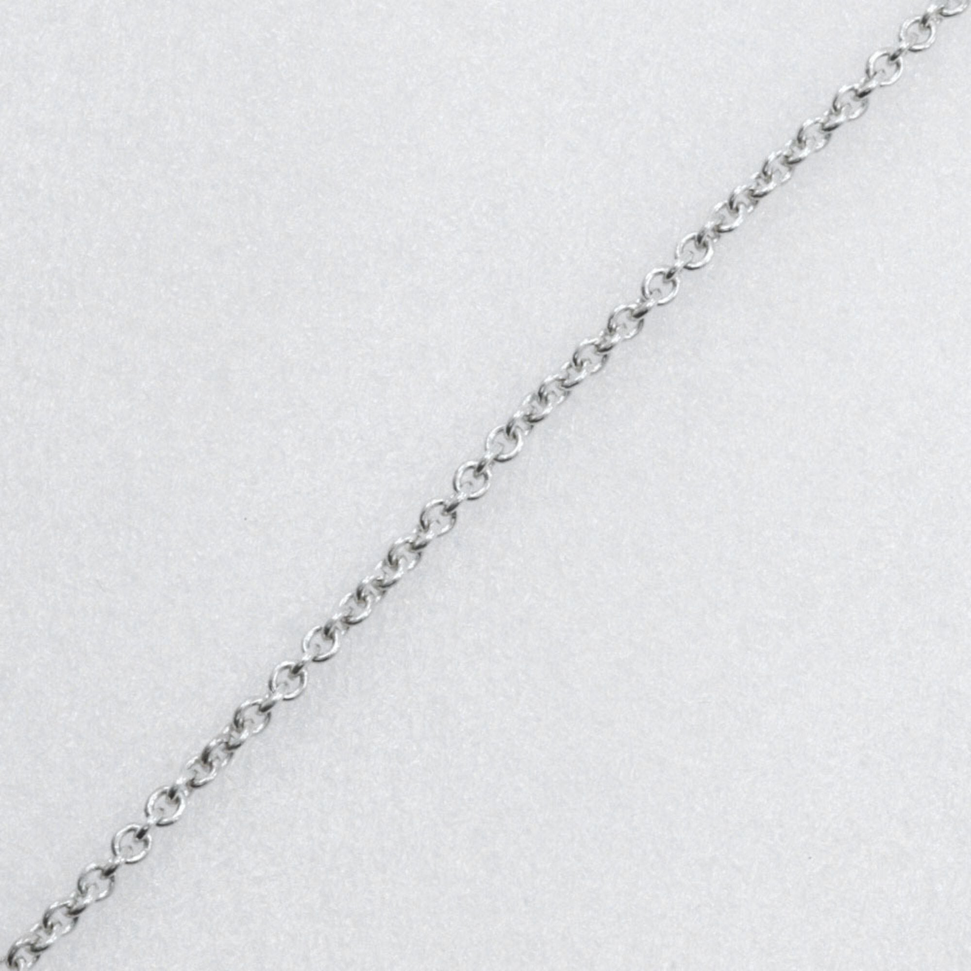 Open Heart Pendant Necklace Sterling Silver 21mm