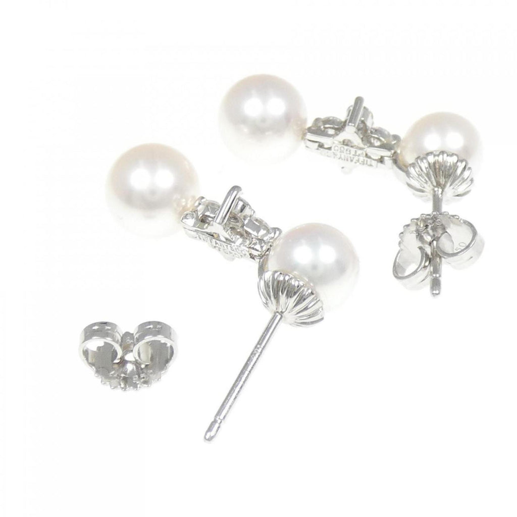 Earrings Pearl Platinum