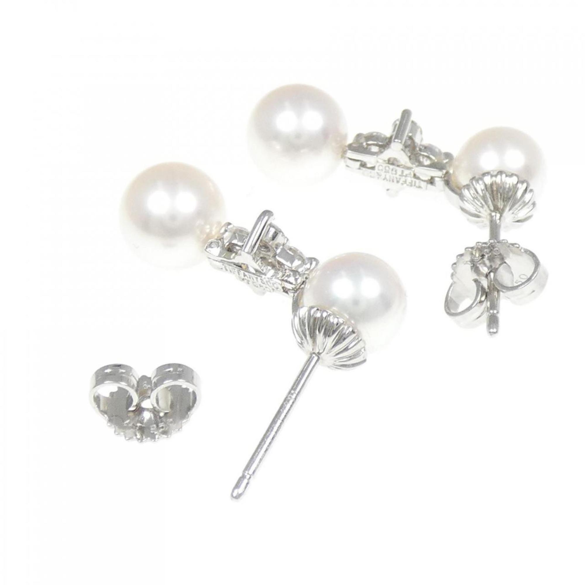 Earrings Pearl Platinum