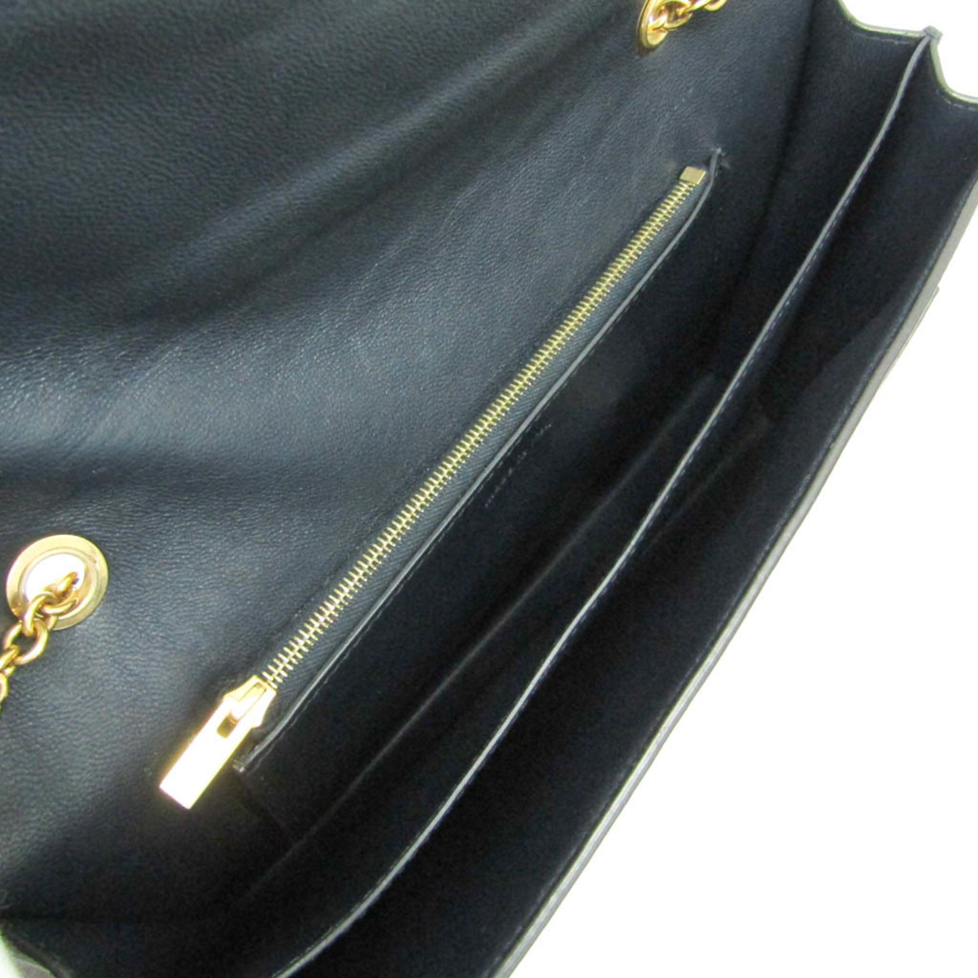 Pocket Envelope Shoulder Bag Leather Medium