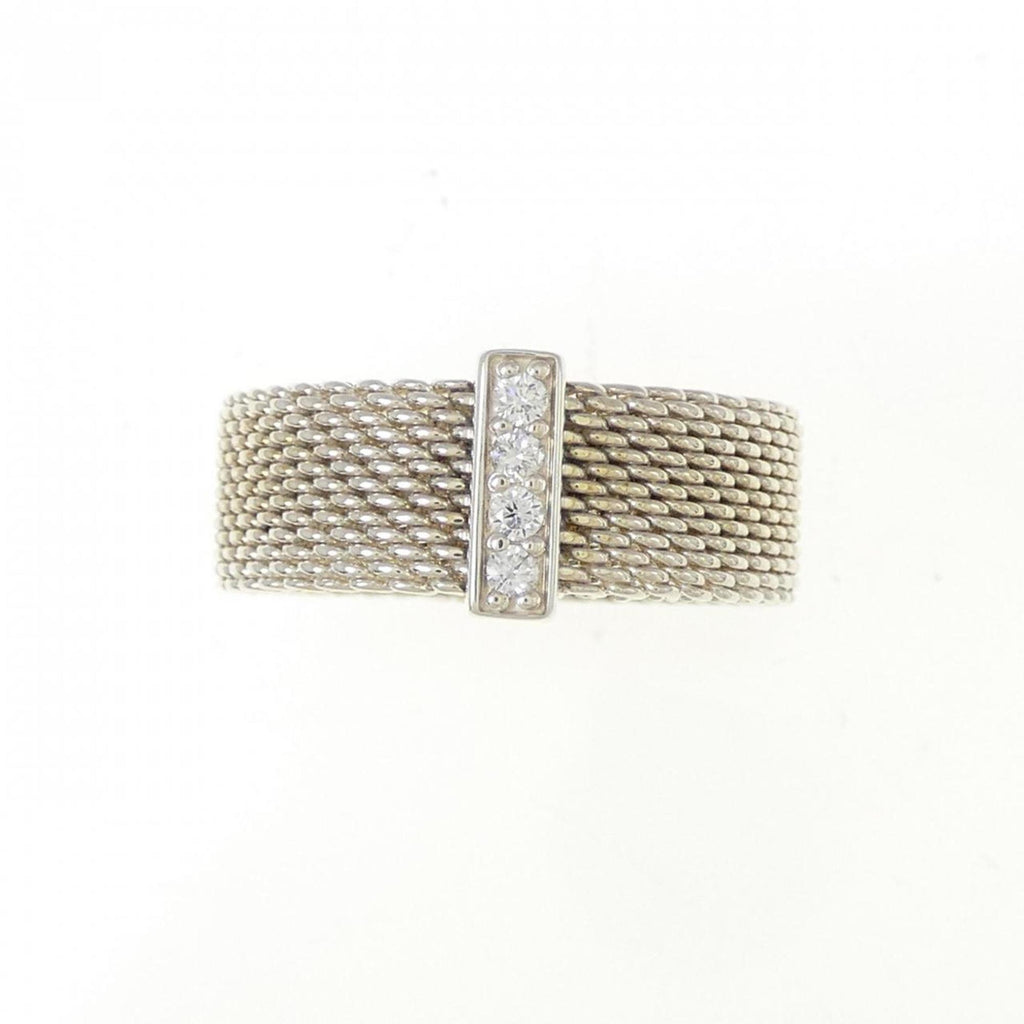 Somerset Ring Sterling Silver with Diamond