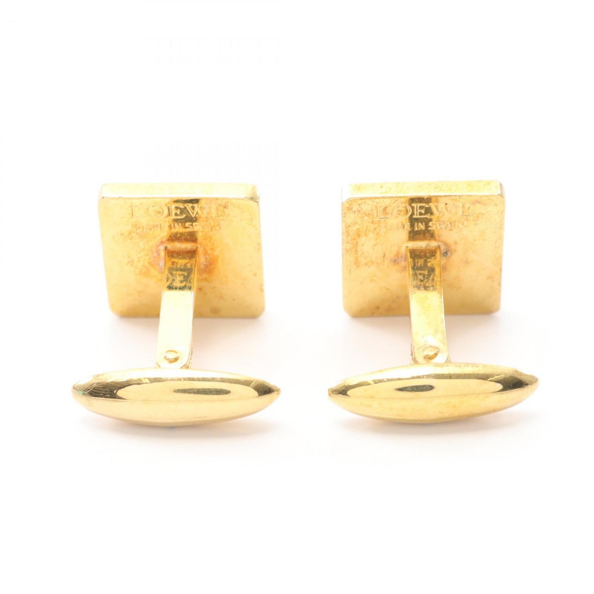 Anagram Cufflinks Gold Bracelet