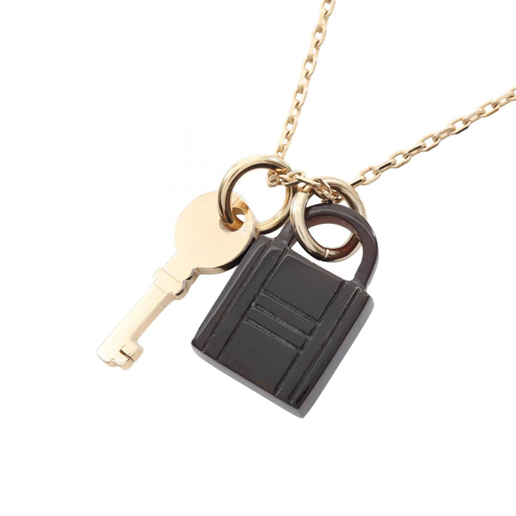 Amulet Padlock Pendant Necklace Gold Mini