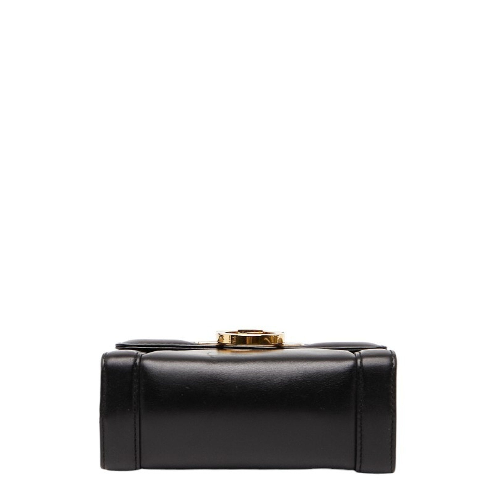 Gancini Convertible Top Handle Bag Leather Mini