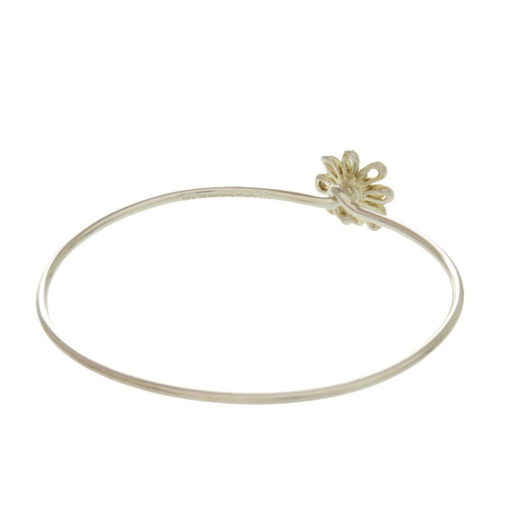 Daisy Flower Bracelet Sterling Silver