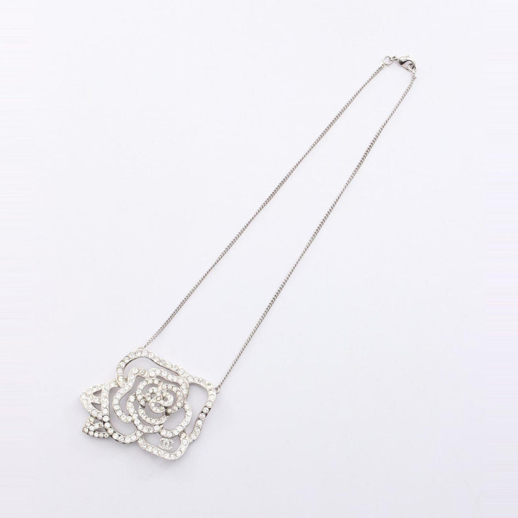 CC Logo Pendant Necklace Sterling Silver