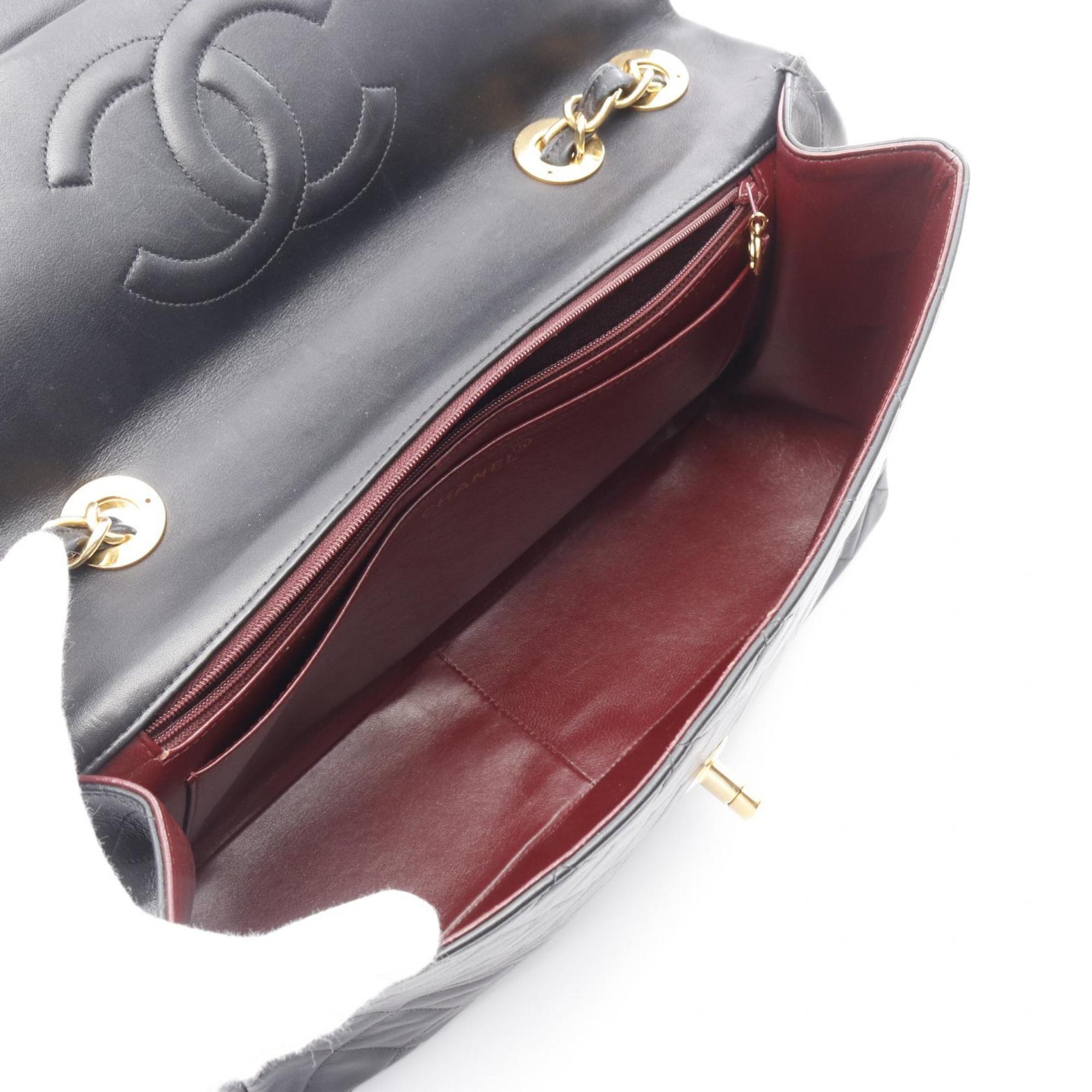 Vintage Classic Single Flap Bag Quilted Caviar Jumbo