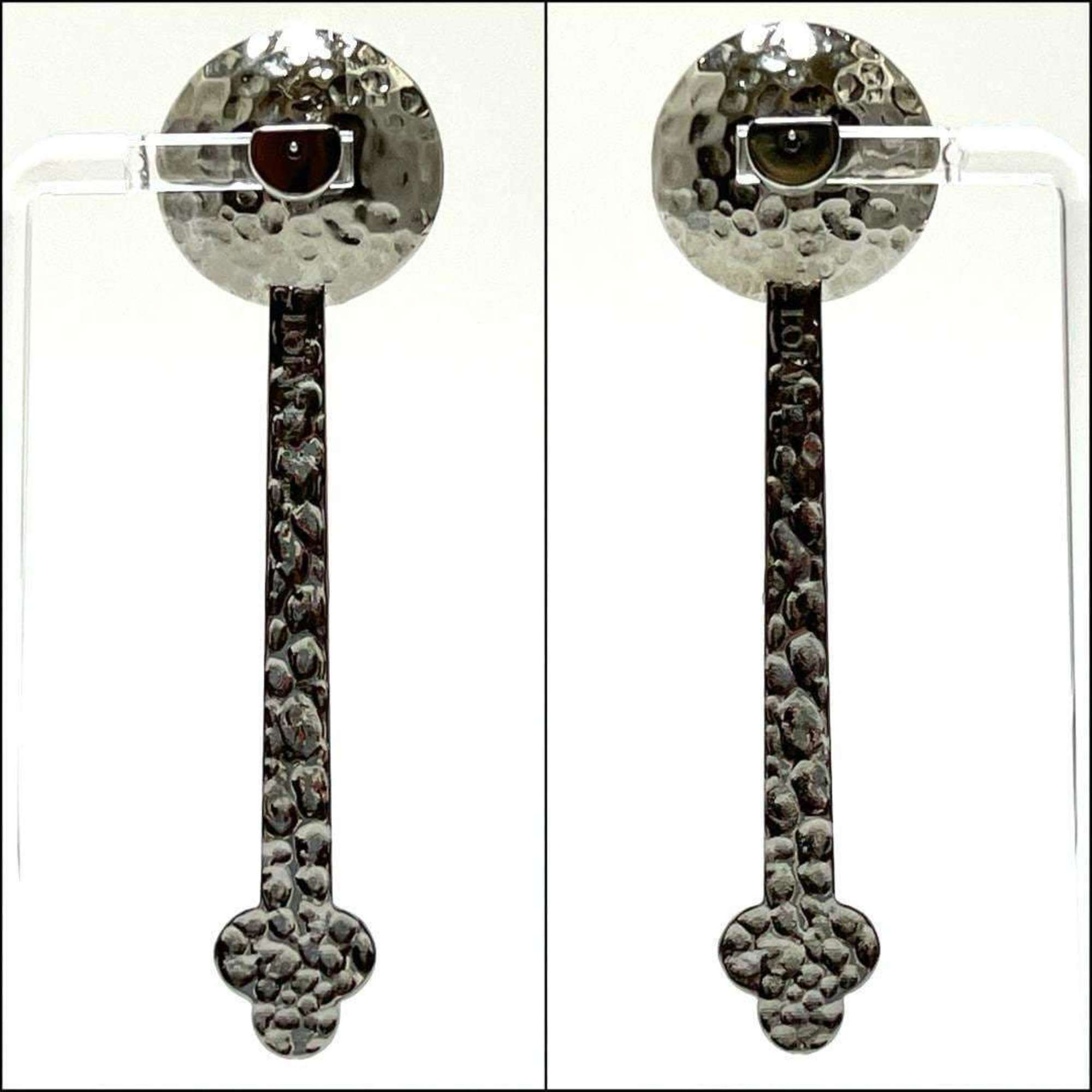 Earrings Silver-Tone Metal