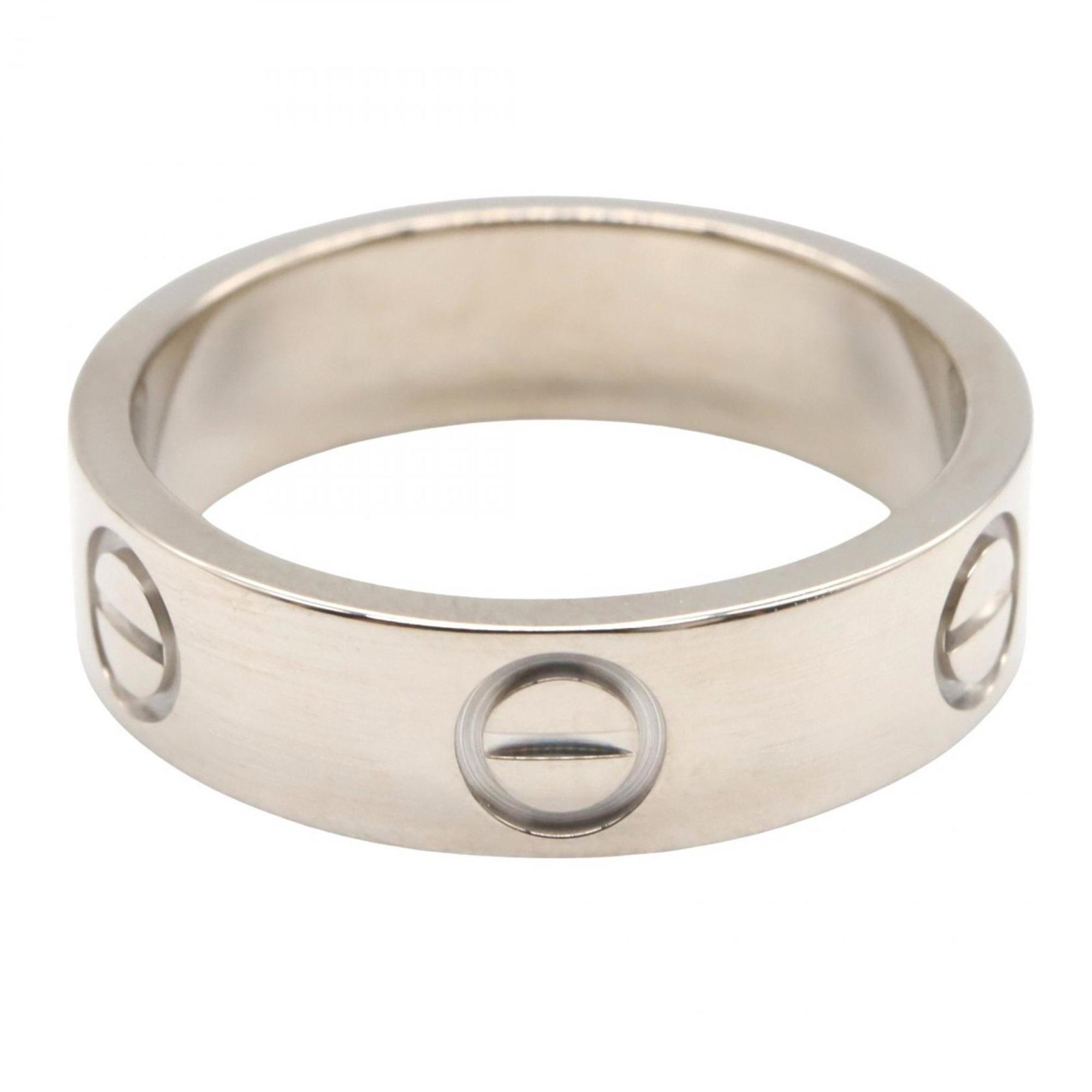 Love Ring 18K White Gold