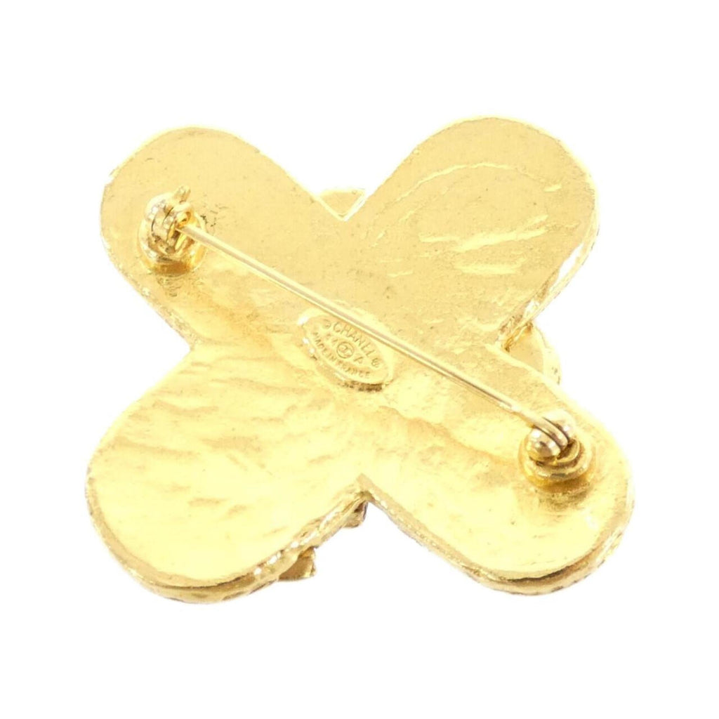 Brooch Gold-Tone Metal