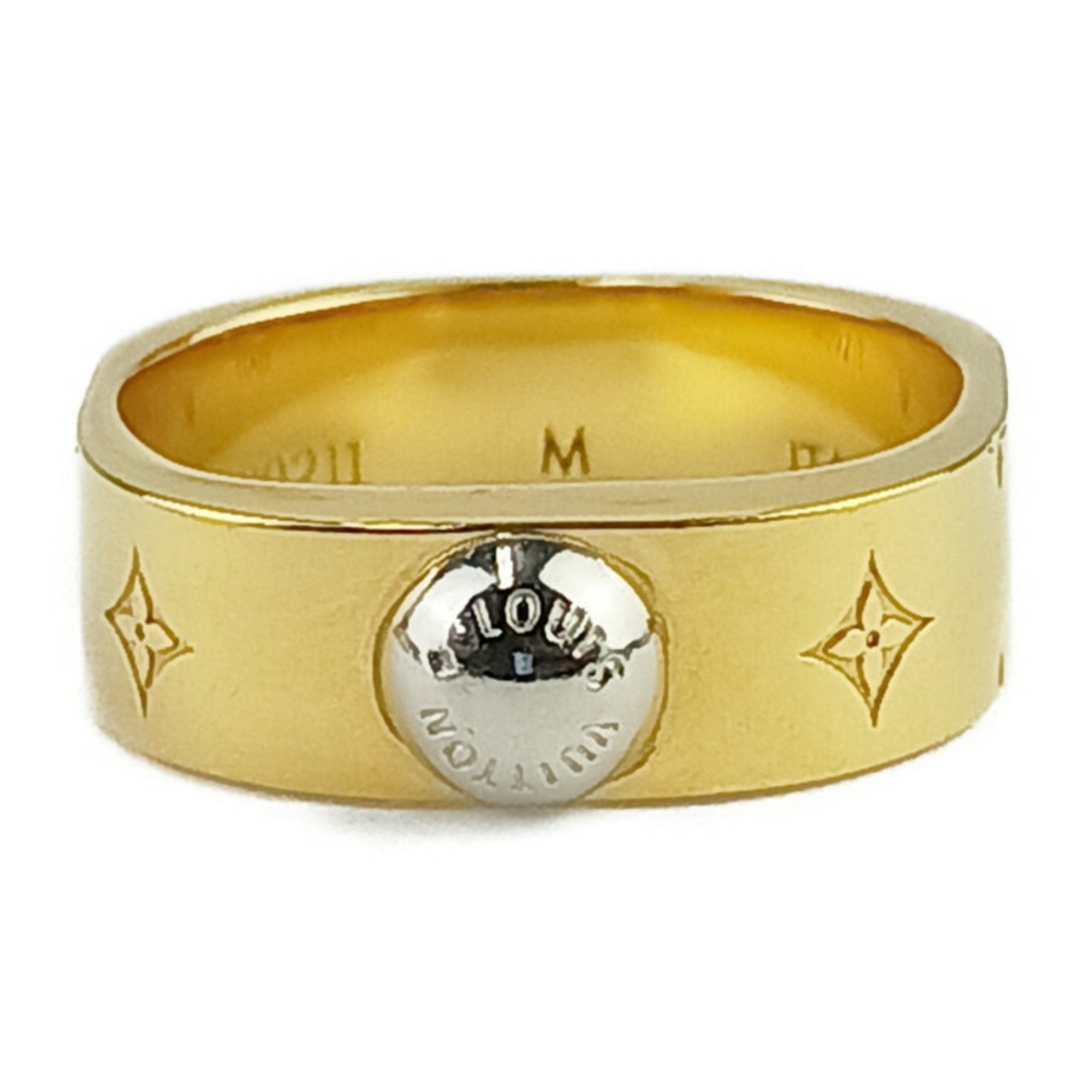 Ring Lacquer and Metal and Rhinestone