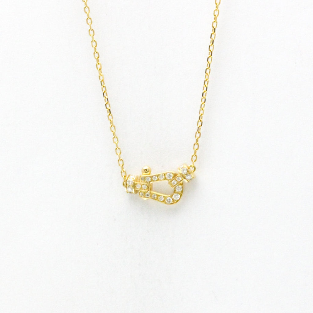 Force 10 Pendant Necklace 18K Yellow Gold with Diamond Mini