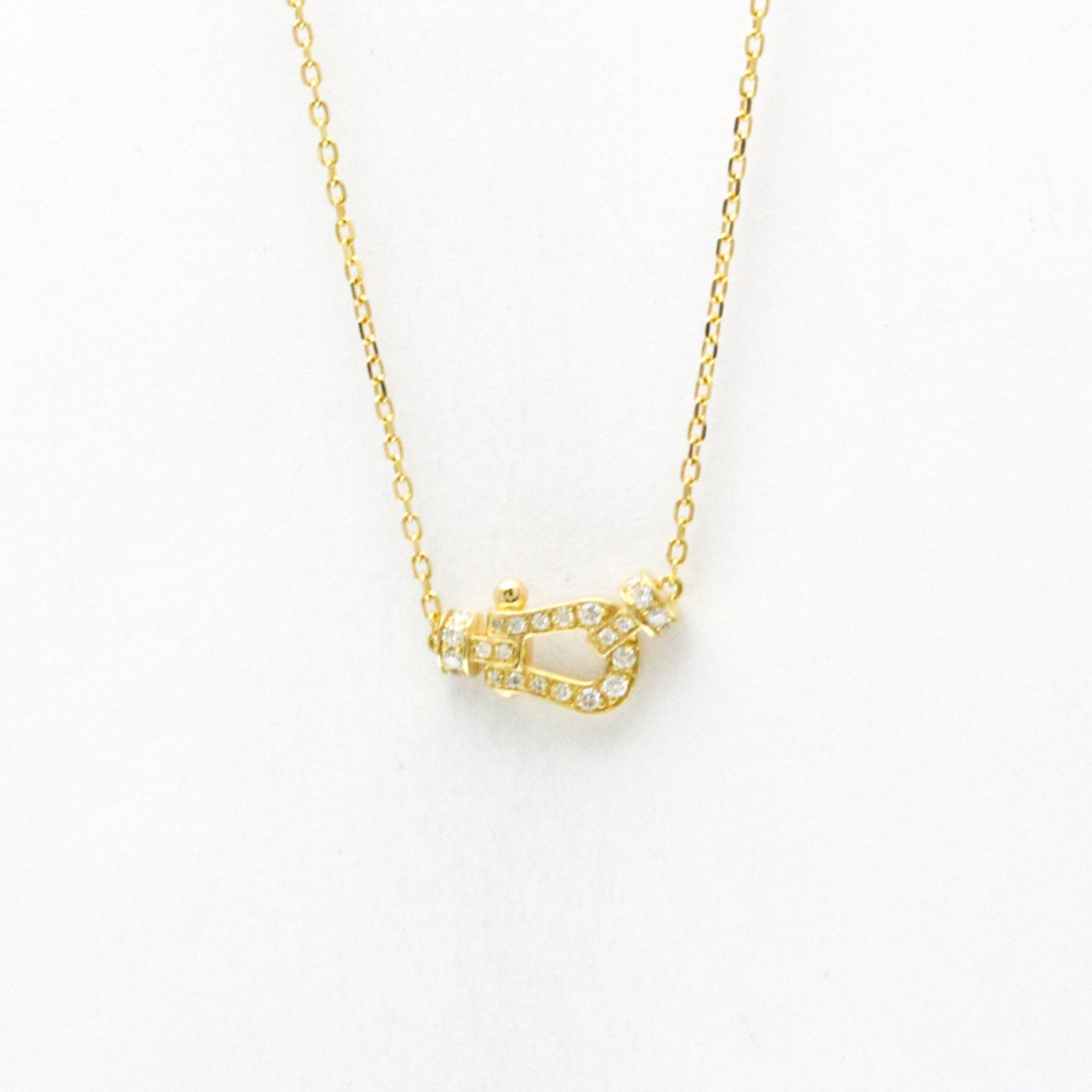 Force 10 Pendant Necklace 18K Yellow Gold with Diamond Mini