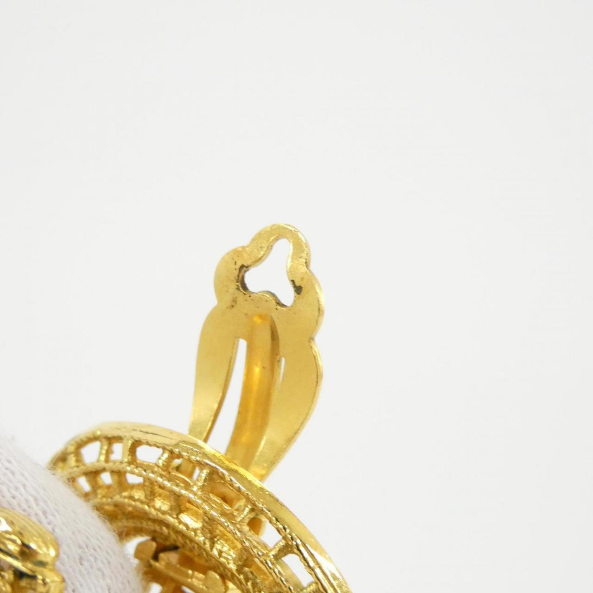 Earrings Gold-Tone Metal
